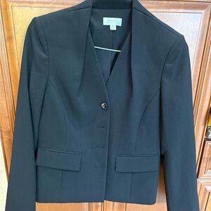 Tahari Women's Classic Black Suit Jacket